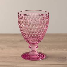 Villeroy & boch si distingue non solo per l'amore per il design e l'eccellenza ma anche per l'amore stesso. Boston Coloured Bicchiere Da Acqua Rose Villeroy Boch
