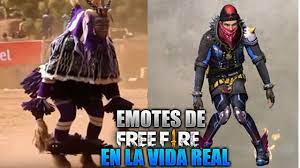 Garena free fire has to offer a lot of different emotes and skins as well as other options to enrich the game and make it more fun. Emotes De Free Fire En La Vida Real Bailes De Free Fire In The Real Life Youtube