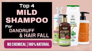 Hard or harmful chemicals are also not used to make mild shampoos. Natural Shampoo 4 Best Mild Shampoo For Hair Best Chemical Free Shampoo In India Youtube