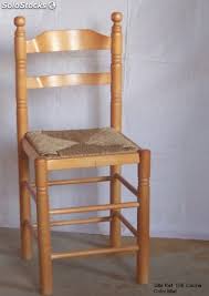 Ingresa a tu cuenta para ver tus compras, favoritos, etc. Silla Madera De Cocina Asiento Enea