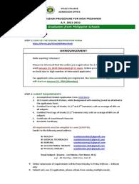 Maybe you would like to learn more about one of these? Admission Procedure For Freshmen A Y 2021 2022 Nursing Business