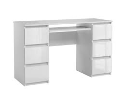 White ikea desk for computer. Jaris Desk White Gloss White Gloss Office Desks Furniture Store Trend Home Co Uk