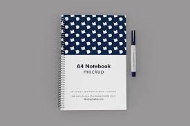 If you are looking for an easy way to present your book, then you are on the right place. A4 Silver Spiral Notebook Mockup Mockup Daddy