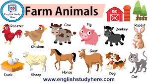 Farm Animals in English | Engelska