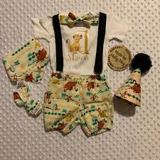 Handmade Personalised Lion King Simba 1st Birthday Outfit Boys Outfit Baby 1st Birthday Outfit Boy Lion King Birthday Party Ideas Lion King Birthday