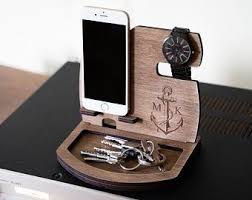 First of all, congratulations on your 5th wedding anniversary. Docking Station Wood Gift For Men Perfect Valentine Gift For Boyfriend Husband Or Dad Wooden Phone Watch Stand Docking Station Wooden Docking Station Mens Birthday Gifts