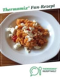 Tomatenbulgur Mit Feta Rezept Thermomix Rezepte Rezepte Rezepte Thermomix