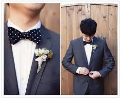 Black And White Polka Dot Bow Tie Romantic Chinese Wedding Lillian Eric Real Weddings Groom Looks Chinese Wedding Groom Style