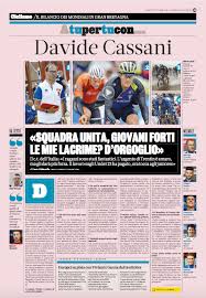 Italian newspaper la gazzetta dello sport, talking about another valentino rossi's record. News Gazzetta Dello Sport 1 10 2019 Errea