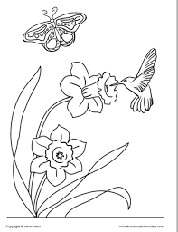 Check spelling or type a new query. Coloring Pages Springtime Flower Edumonitor