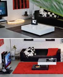 Coffee table converts to tv dinner table. Tables Transform From Coffee To Dinner Designs Ideas On Dornob