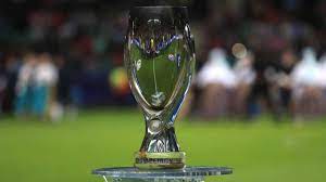 The page is divided into four parts. Fc Bayern Munchen Fc Sevilla Im Livestream Sehen Der Uefa Supercup Live Auf Dazn Dazn News Deutschland