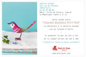 Invitation Pour La Braderie Petit Pan Le 23 Et 24 Mai 2014 A Imprimer Vent Filles Du Calvaire Illustration Photo
