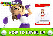 Image result for how to level up characters in mario golf super rush
