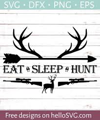 Eat Sleep Hunt 1 Cricut Svg Files Free Cricut Free Svg Free Files