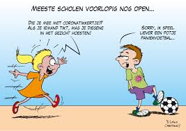 Dat geeft hen gezag om instructies en bevelen te geven, zonder dat een specifieke. Meeste Scholen Voorlopig Nog Open Corona Loko Cartoons