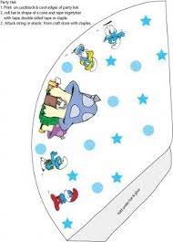 Smurfs Party Hat Party Hats Free Printable Smurfs Party Party Hats Smurfs