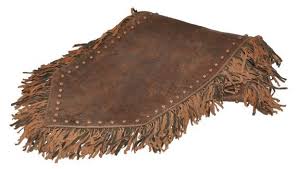 Western Leather Fringe Table Runner By Cowhidemirrors On Etsy 325 00 Leather Fringe Western Leather Table Runners