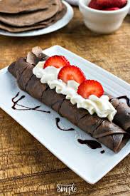 Chocolate Dessert Crepes Recipe Desserts Chocolate Crepes Recipe Easy Chocolate