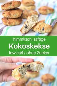 Low Carb Kokos Cookies Rezept Rezepte Zuckerfreie Snacks Zuckerfreie Rezepte