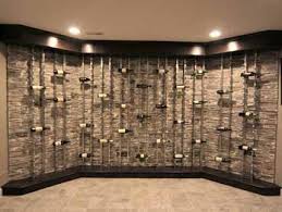 This metal wall wine rack started the modern wine storage movement with a contemporary style unknown to the industry prior. Unique Modern Wine Rack Ideas Design A Modern Wine Cellar