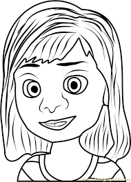 Print free equestria girls coloring pages and get to know your favorite characters even closer. Little Girl Coloring Page For Kids Free Inside Out Printable Coloring Pages Online For Kids Coloringpages101 Com Coloring Pages For Kids