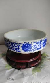 Discover white porcelain bowls at world market, and thousands more unique finds from around the world. é'èŠ±ç¯®ç™½æ–‡æˆ¿ç›† Vintage Blue White Porcelain Bowl High 60 Mm Wide 20cm 8ins Thick 10mm Re Flower Pot Bonsai Pot Porcelain Chinese Antique Chinese Calligraphy Hall DecorèŠ±ç›†bonsai Pot Kitchen Accessoriesè¥¿è— Garden Accessories Buddhist Item