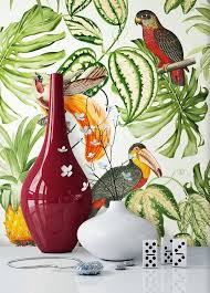 Newroom Vliestapete Blumentapete Grun Wallpaper Floral Blumen Tapete Dschungel Natur Papagei Wohnzimmer Schlafzimmer Buro Flur Online Kaufen Otto Mit dem riesigen wandsticker blätterdach mit papageien für ein ganzes dschungel themenzimmer schaffst du die grundlage für einen kompletten regenwald in deinem zuhause.