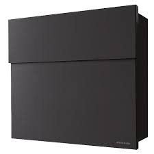 Radius Briefkasten Letterman 4 Stahl 115 X 400 X 340 Mm Schwarz Format Einwurf Din C4 325 X 35 Mm Briefkasten Briefkasten Schwarz Kasten
