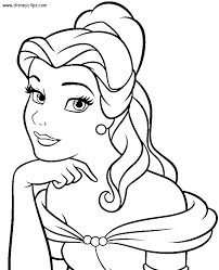 Coloring is a great way to spend quality time with your little one and also a great. Disney Princess Belle Coloring Pages For Preschool 5231 Belle Coloring Pages Coloringtone Book