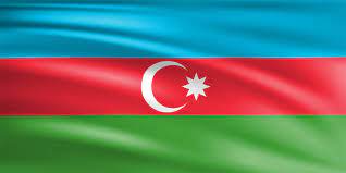 As azerbaijan was formerly a soviet republic, the naval ensign of azerbaijan closely mimics the old flag of the state border service of azerbaijan. Flagge Aserbaidschan Wagrati