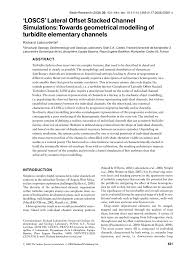 PDF) 'LOSCS' Lateral Offset Stacked Channel Simulations: Towards  geometrical modelling of turbidite elementary channels