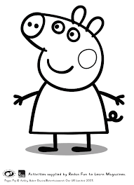 There are 268 peppa pig sheets for sale on etsy, and they cost $9.18 on. Pin By Justine Swann On Peppa Pig Peppa Pig Coloring Pages Peppa Pig Colouring Birthday Coloring Pages