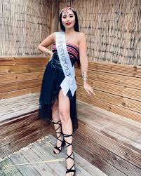 1924 photograph of the igorot philippines model village owned by carl lauther, at the davenport, iowa carnival, that year; Cesdon Joy Liddle Igorot Mom Crowned Mrs Philippines Euroasia 2021 Igorotage