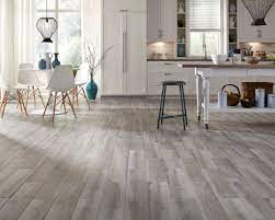 6 Kitchen Flooring Trends For Every Style And Budget Kukun Gray Wood Tile Flooring Grey Wood Floors Grey Hardwood Floors