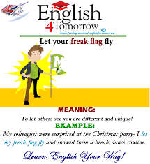 Let Your Freak Flag Fly English Vocab English Language Learning English Idioms