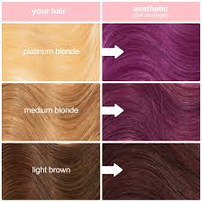 Aesthetic Hair Color Dusty Mauve Hair Dye Unicorn Hair Dye Semi Permanent Hair Dye Unicorn Hair