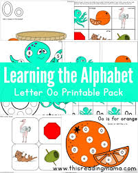 Learning The Alphabet Letter O Printable Pack This Reading Mama