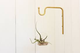 Click to add item enchanted garden™ wall mount bracket to. Planter Hanger Minimalist Plant Bracket Brass Wall Hook Etsy Brass Wall Hook Plant Bracket Hanging Plant Hooks