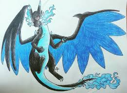 Black And Purple Dragon Pokemon Mega Charizard X Mega Charizard Pokemon Pokemonx X Bluefire Fire Drawing Shaded Paper Pencil Like Dragon Blue Black Redeyes Red