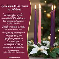 Bendicion De La Corona De Adviento Oraciones Catolicas Rostro De Jesus Frases De Navidad