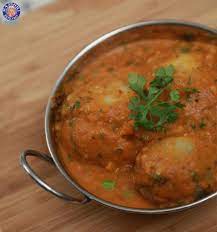 Stuffed Aloo Kofta Potato Curry Indian Vegetable Curry Recipe By Ruchi Bharani Vegetable Gravy Recipes Potato Curry Recipes