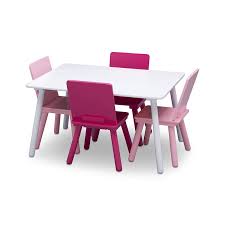 Que ce soit pour votre salon salle à manger ou encore pour une chambre ou un bureau, nos fauteuils de table. Lot Table Enfant Et 4 Chaises Roses Achat Sur La Centrale Des Petits