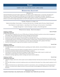The assistant marketing manager job position basically requires a bachelor's degree in any field of study, most preferably in marketing, business studies, finance, and are you looking to create an assistant marketing manager resume? Marketing Assistant Resume Example Template For 2021 Zipjob