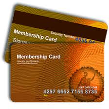 The amount of information you put on your plastic cards will determine the size and shape you can use. Membership Cards Custom Printed Plastic Cards