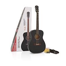Fender makes acoustic guitars for every kind of player. Fender Acoustic Guitar Cc 60s Concert Pack Black Bavasmusic