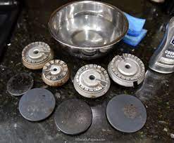 How To Efficiently Clean Gas Stove Tops Burners And Grates