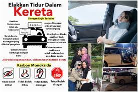 Lalu kita tidak membuka tingkap atau. Penat Macam Mana Pun Perjalanan Percutian Anda Elakkan Tidur Dalam Kereta Dalam Kereta Dengan Enjin Terbuka Libur