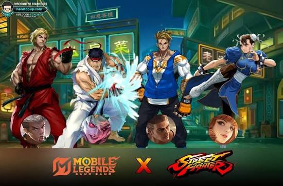MLBB x Street Fighter 6 Resmi Kolaborasi