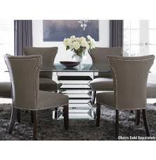 Cosmopolitan 10 piece counter set with server. Glass Mirror Mirage Ii Table Casual Dining Dining Rooms Art Van Furniture Michigan Transitional Decor Transitional Living Rooms Transitional Furniture